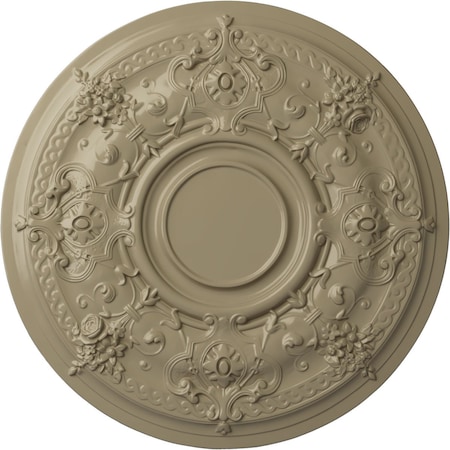 Ekena Millwork Darnay Ceiling Medallion (Fits Canopies up to 7 1/4"), Hand-Painted Gobi Desert, 29 1/4"OD x 2"P CM29DAGDF